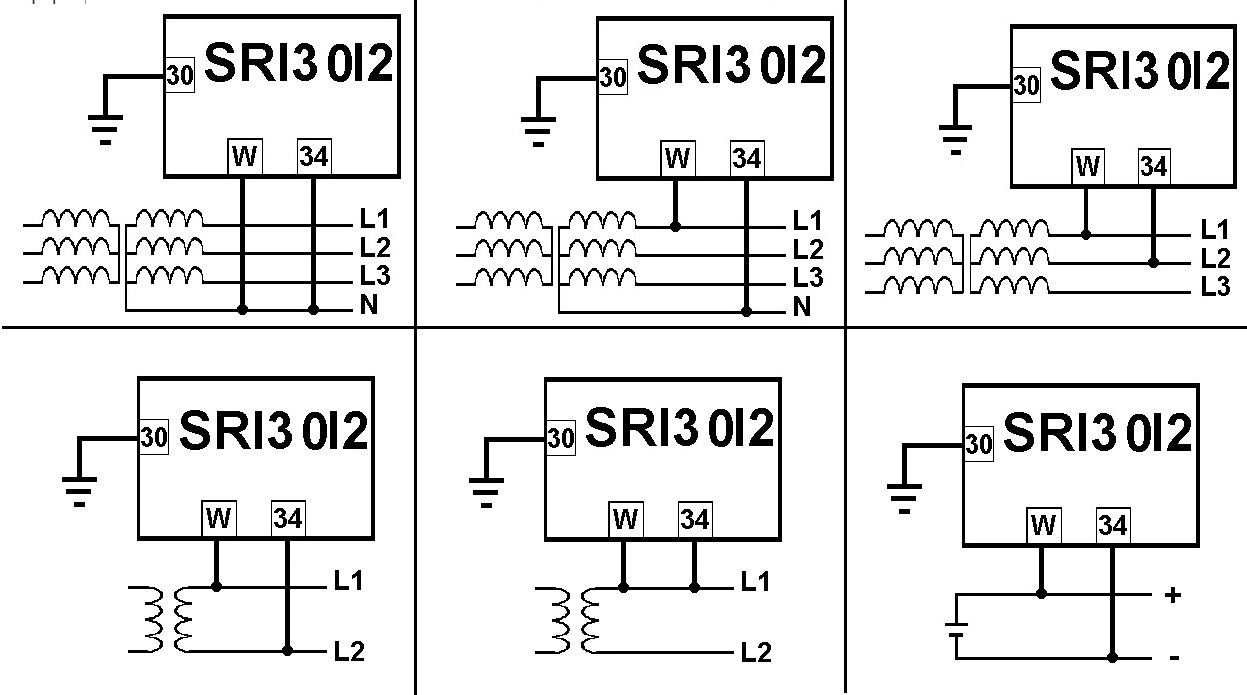 Dossena絕緣永久監(jiān)視繼電器SRI 3/0I2