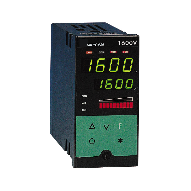 GEFRAN控制器-可編程單元 PID controllers for motorized valves 1600V PID Controller for motorized valves, 1/8 DIN